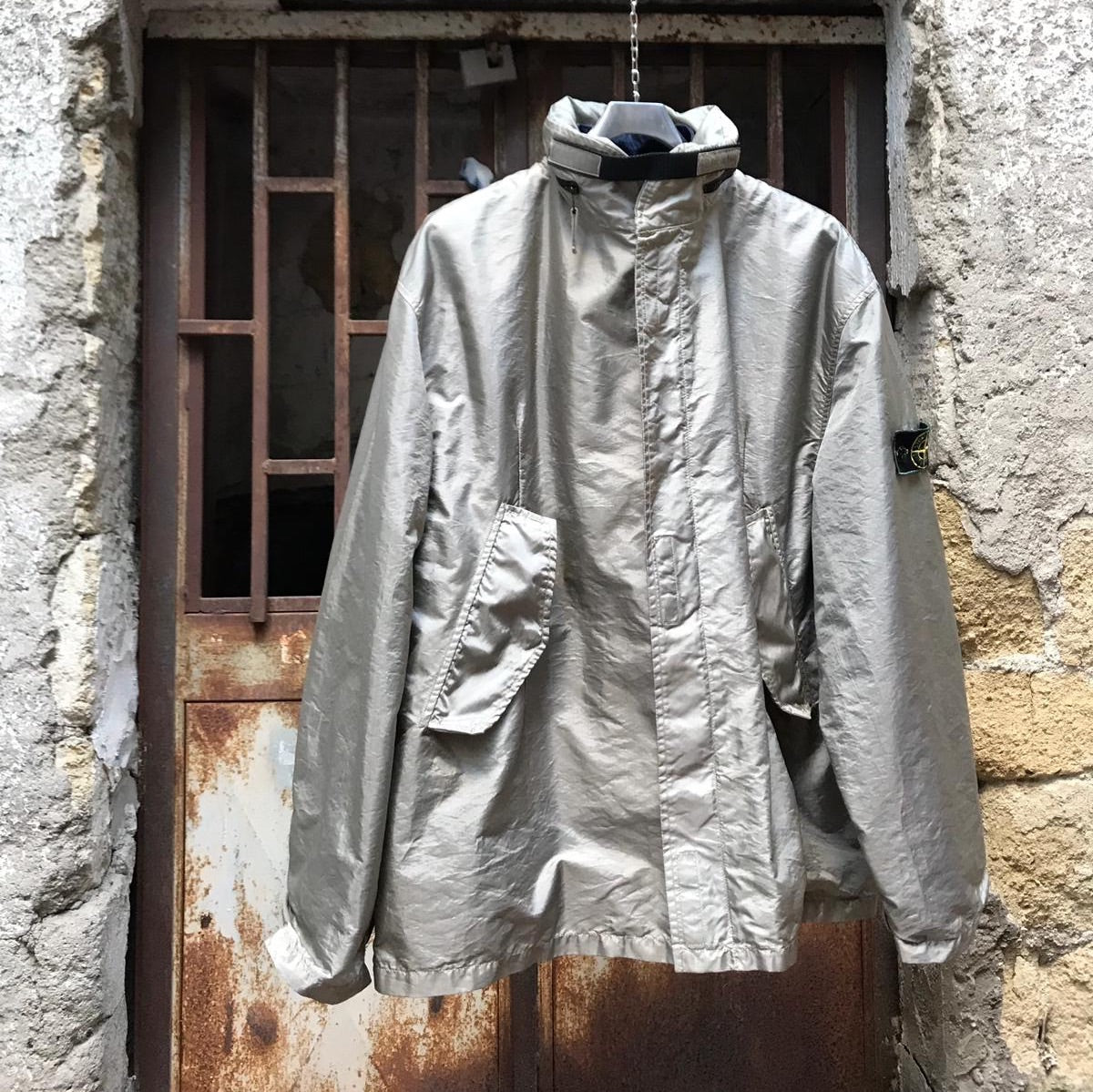 Vintage Stone Island SS 1995 Formula Steel Jacket designed by Massimo Osti