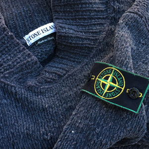 Vintage Stone Island AW 1995 Cotton Chenille Knit by Massimo Osti