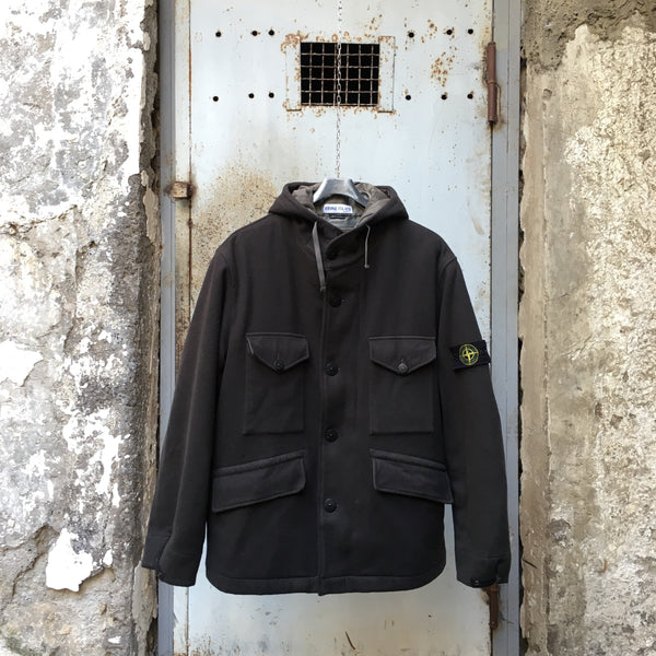 Stone Island AW 2001 Short Wool Parka - L/XL