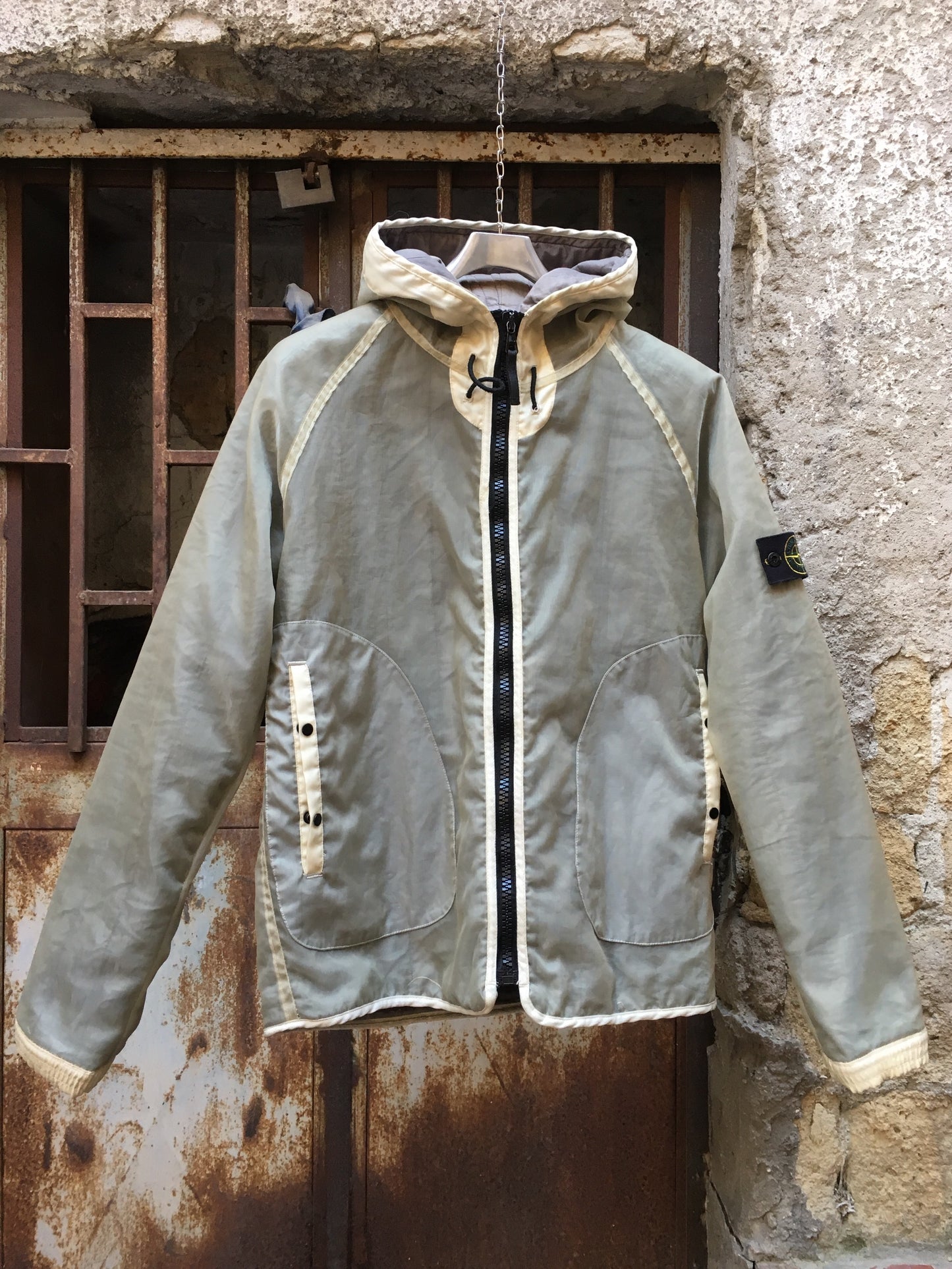 Stone Island AW 2003 Monofilament Hooded Jacket by Paul Harvey
