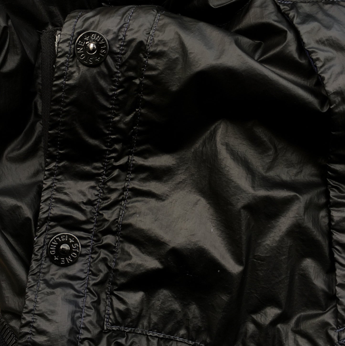 Stone Island SS 2013 Glass Hooded Bomber Jacket - S/M
