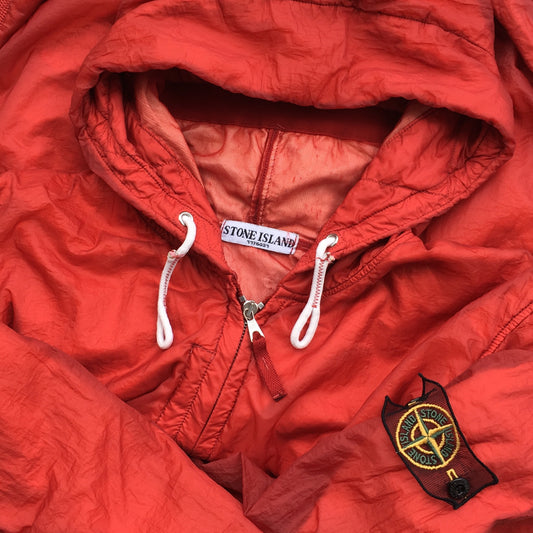 Stone Island SS 2008 Superlight Resined Nylon Hooded Jacket