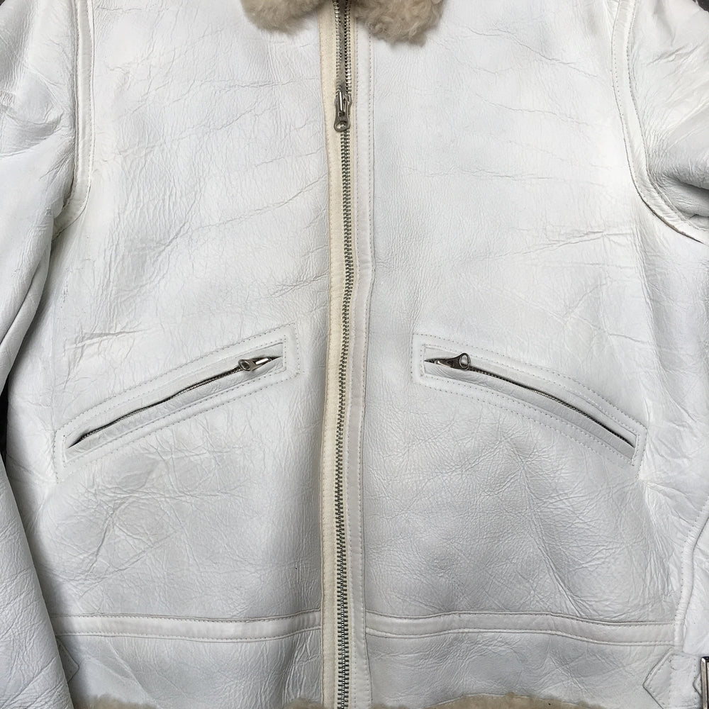 Stone Island AW 2006 Hand Painted Sheepskin Jacket (M/L)