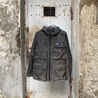 Plurimus NO_S05_1A Reflective Hooded Field Jacket (S)