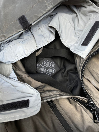 Plurimus NO_S05_1A Reflective Hooded Field Jacket (S)