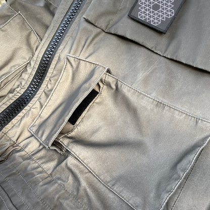 Plurimus NO_S05_1A Reflective Hooded Field Jacket (S)