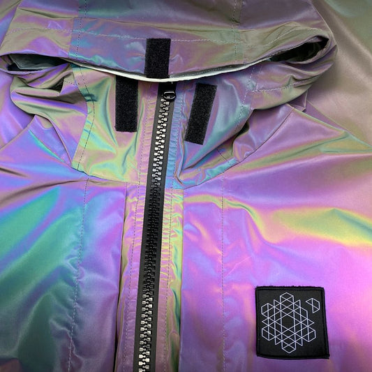 plurimus multishade reflective squid jacket
