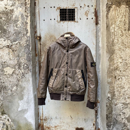 stone island aw 2011 bomber jacket mussola gommata