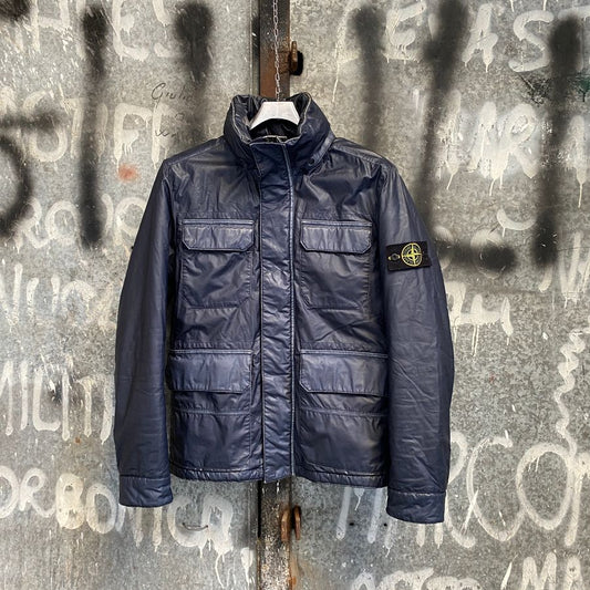 stone island mussola gommata field jacket aw 2011 2012