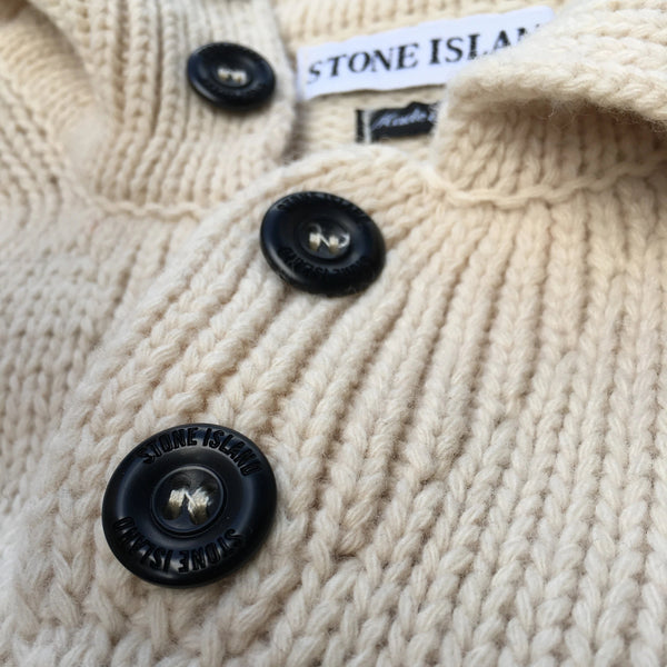 Stone Island AW 1998 Knit Polo Sweater (XL/XXL)