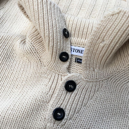 Stone Island AW 1998 Knit Polo Sweater (XL/XXL)