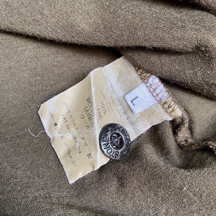 Stone Island AW '03/'04 Merino Longsleeve Shirt (M/L)