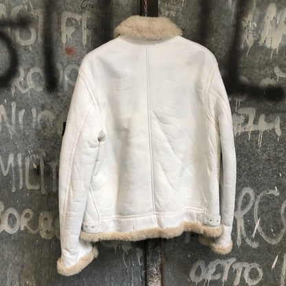 Stone Island AW 2006 Hand Painted Sheepskin Jacket (M/L)