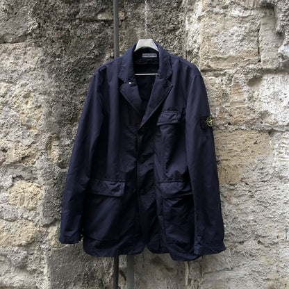 stone island aw 2010 blazer in david fabric