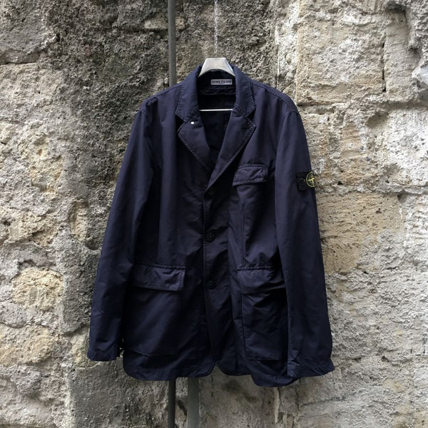 stone island aw 2010 blazer in david fabric