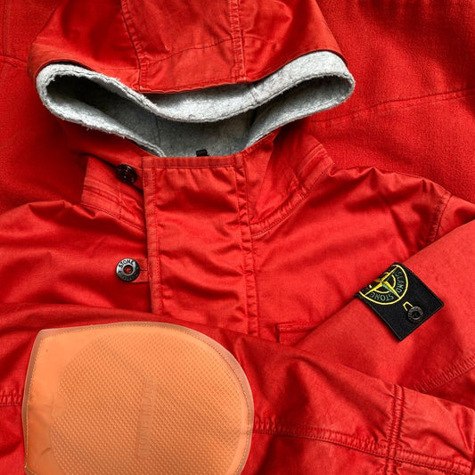 stone island aw 2012 2013 Raso Gommato Fleece Hydrophobic Treatment Jacket