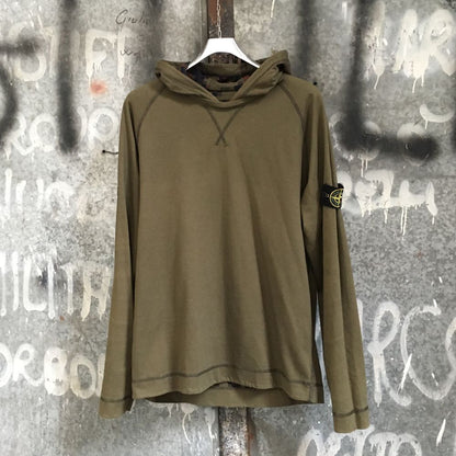 Stone Island AW 2012 Pixel Camouflage Reversible Hooded Sweatshirt - L/XL