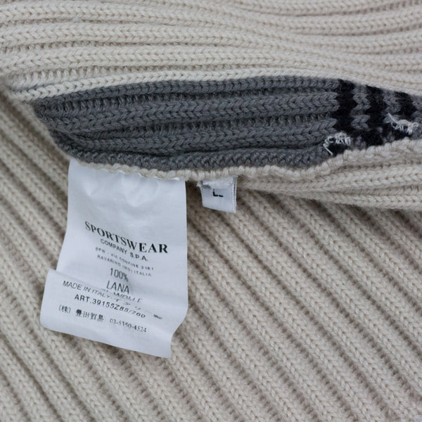 Stone Island AW 2003 Full Zip Knit - L/XL