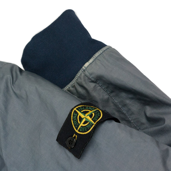 Stone Island AW 2010 Mussola Gommata Hooded Bomber Jacket - XL/XXL