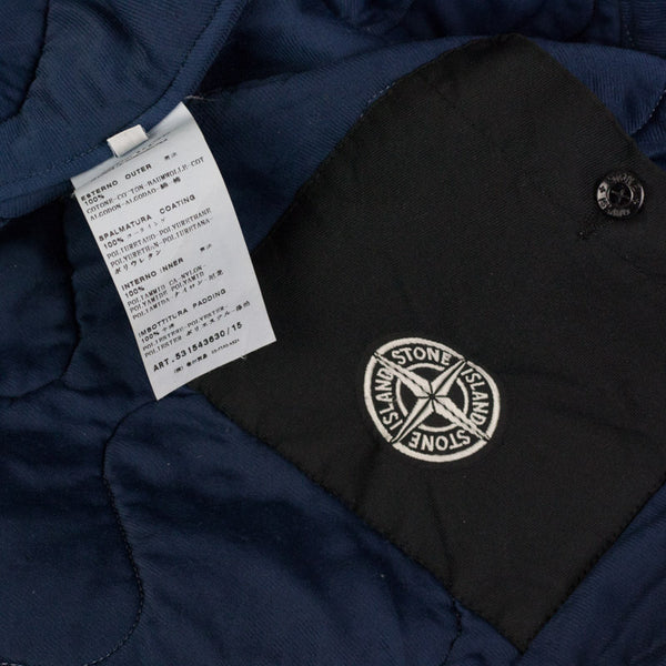 Stone Island AW 2010 Mussola Gommata Hooded Bomber Jacket - XL/XXL