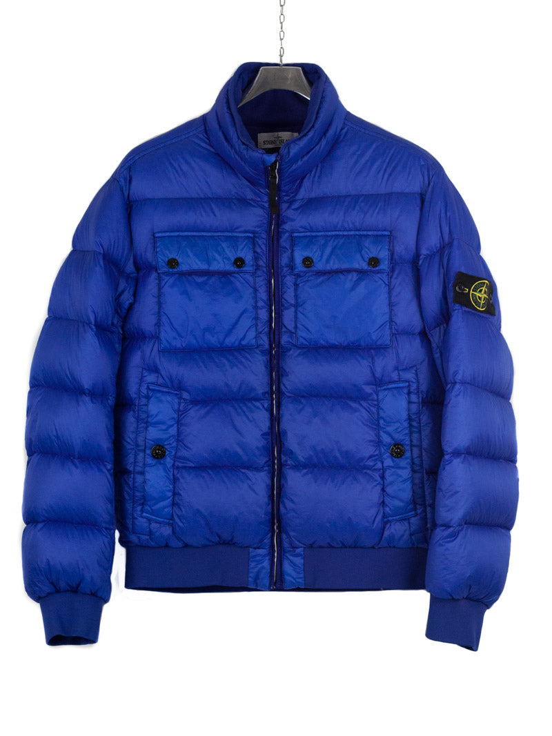 Stone Island AW 2013 Garment Dyed Down 26 GR X SQM Bomber Jacket