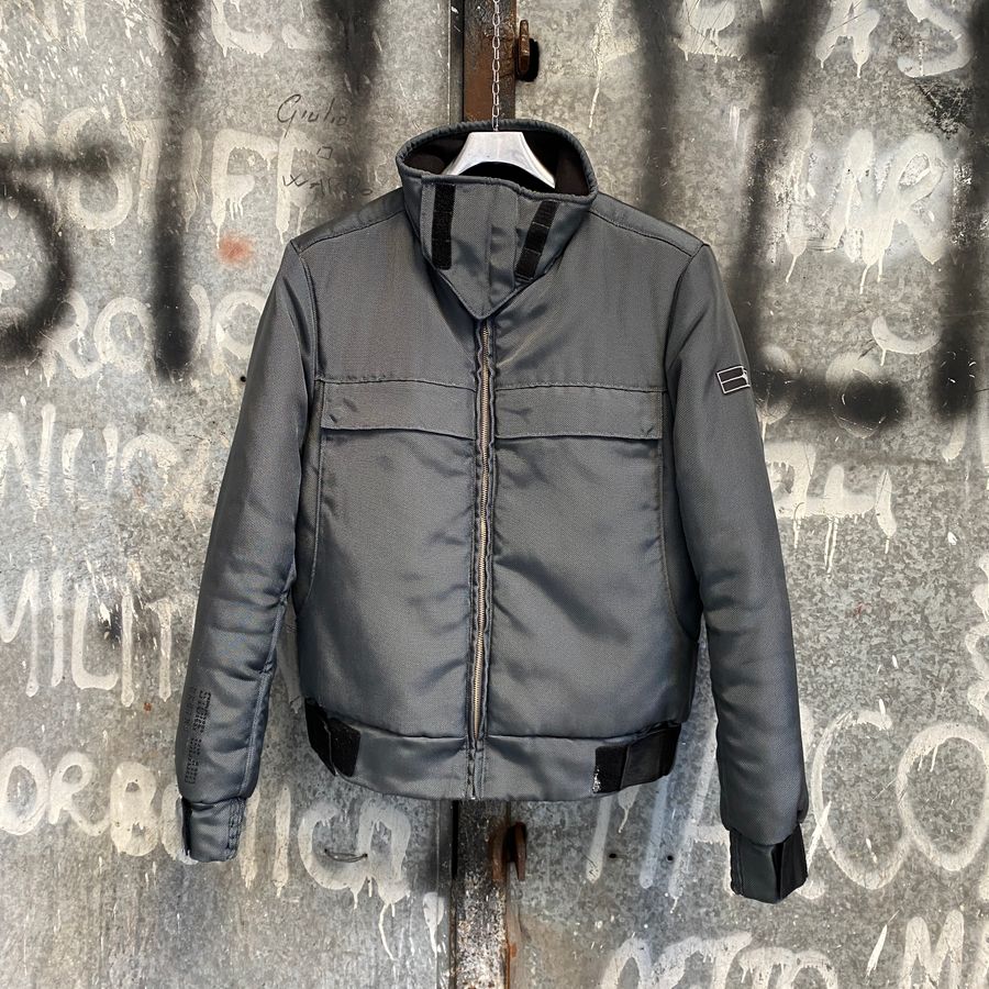 stone island denims mesh bomber jacket