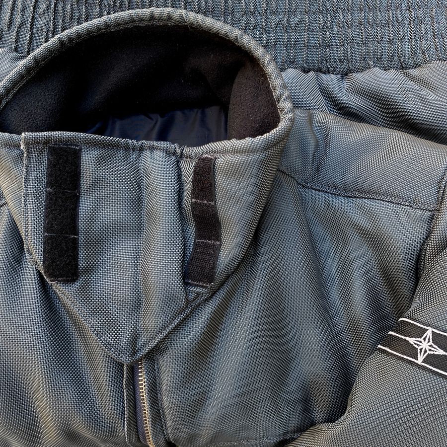 stone island denims aw 2009 2010 heavy duty mesh bomber jacket