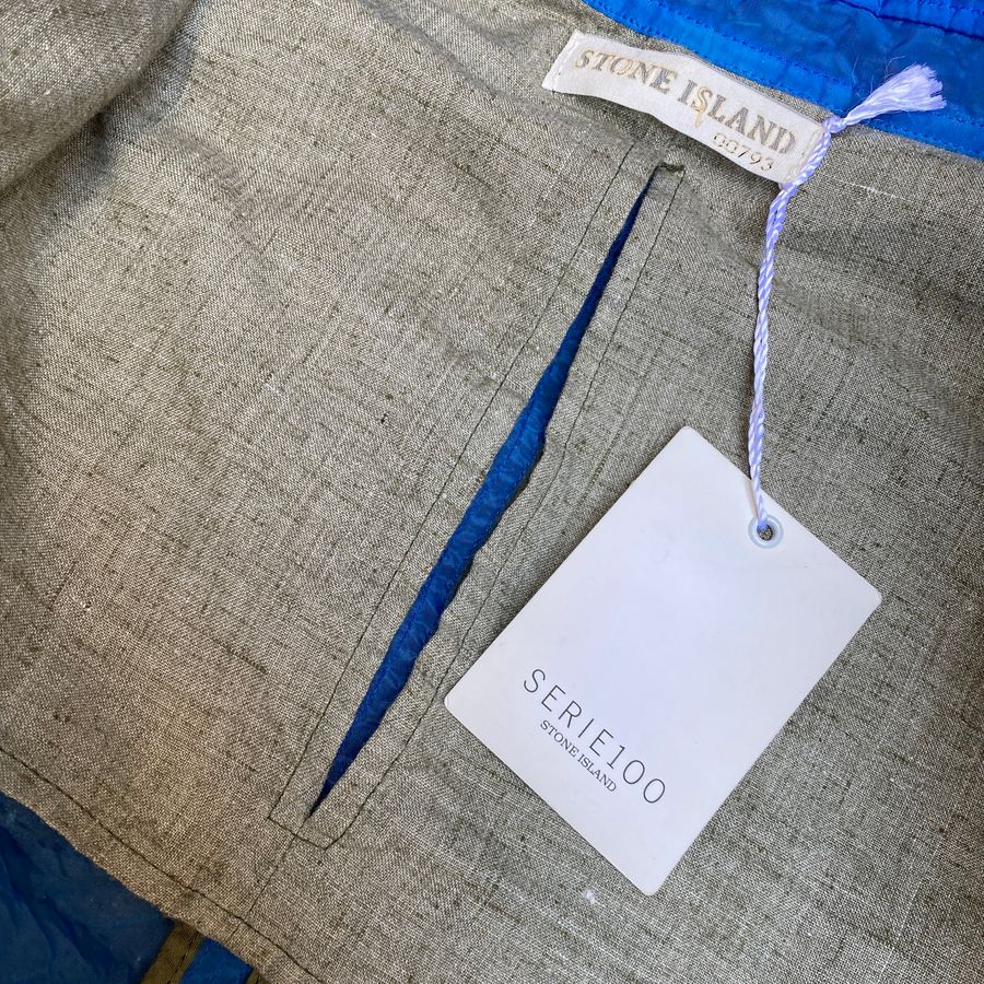 stone island serie 100 label