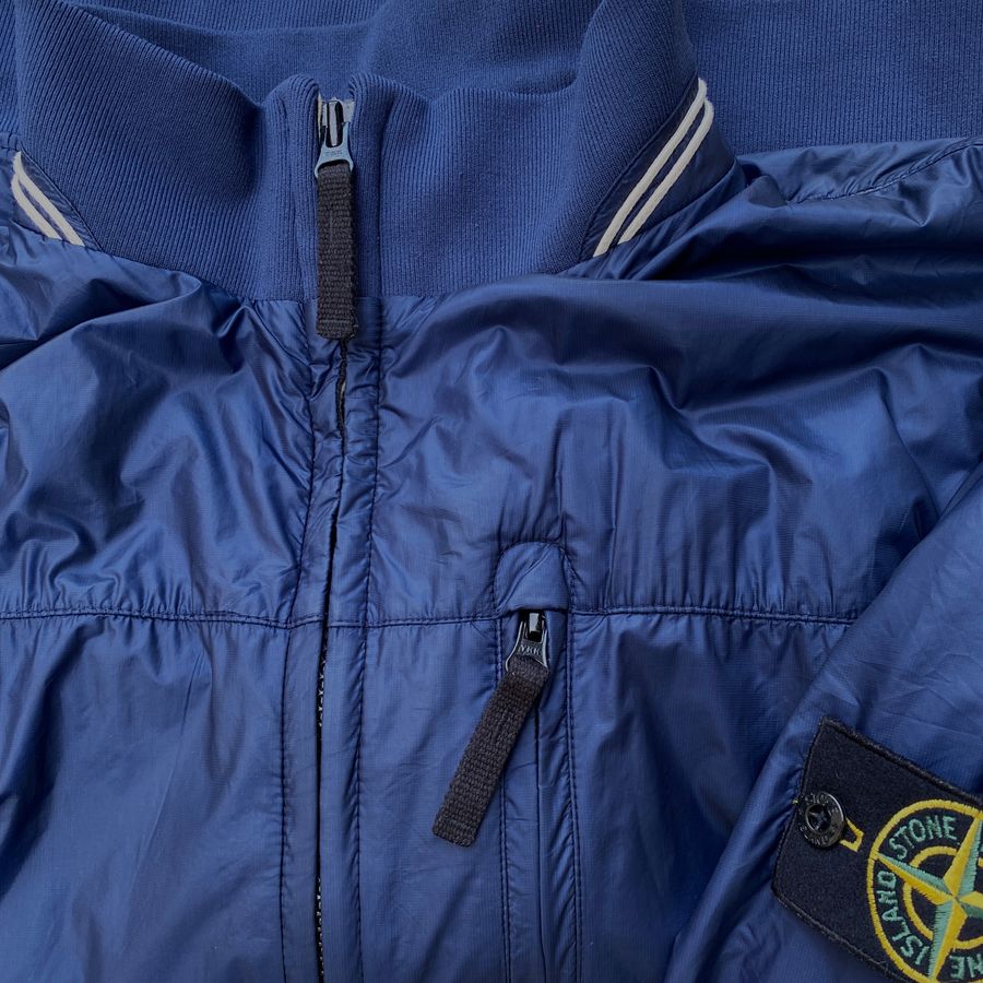 Stone Island SS '12 Micro Rip Stop 7 Den / Tyvek® Shield Bomber Jacket (M/L)