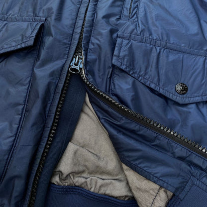Stone Island SS '12 Micro Rip Stop 7 Den / Tyvek® Shield Bomber Jacket (M/L)