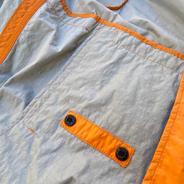 Stone Island SS '14 Micro Rip Stop 7 Den / Tyvek® Shield Bomber Jacket (M/L)
