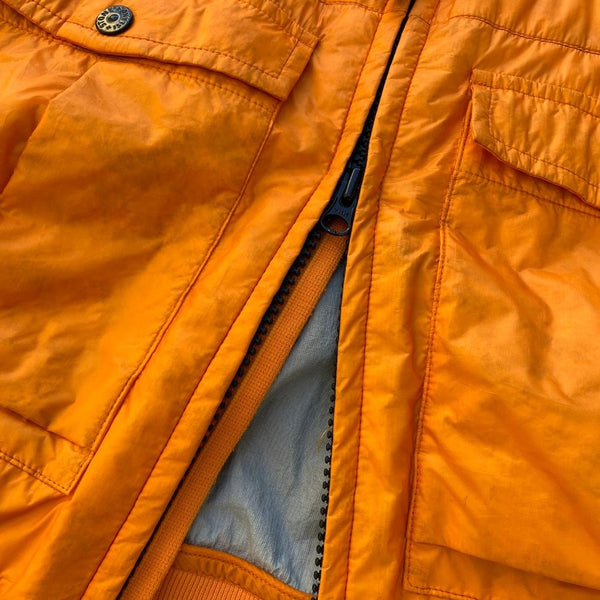 Stone Island SS '14 Micro Rip Stop 7 Den / Tyvek® Shield Bomber Jacket (M/L)