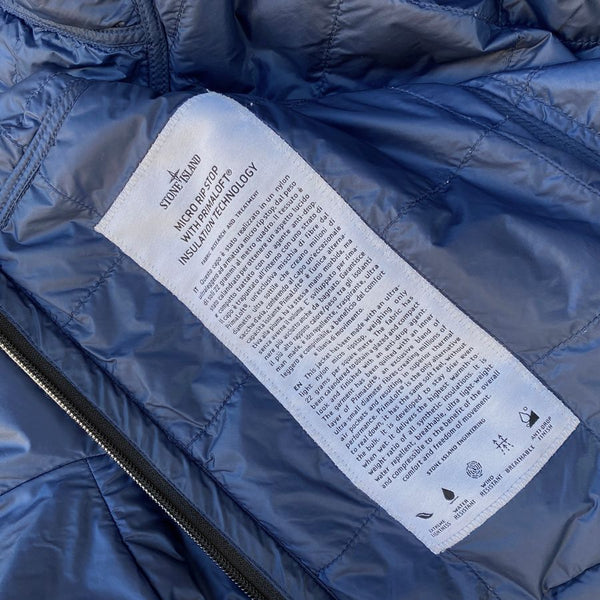 stone island micro rip stop with primaloft insulation technology