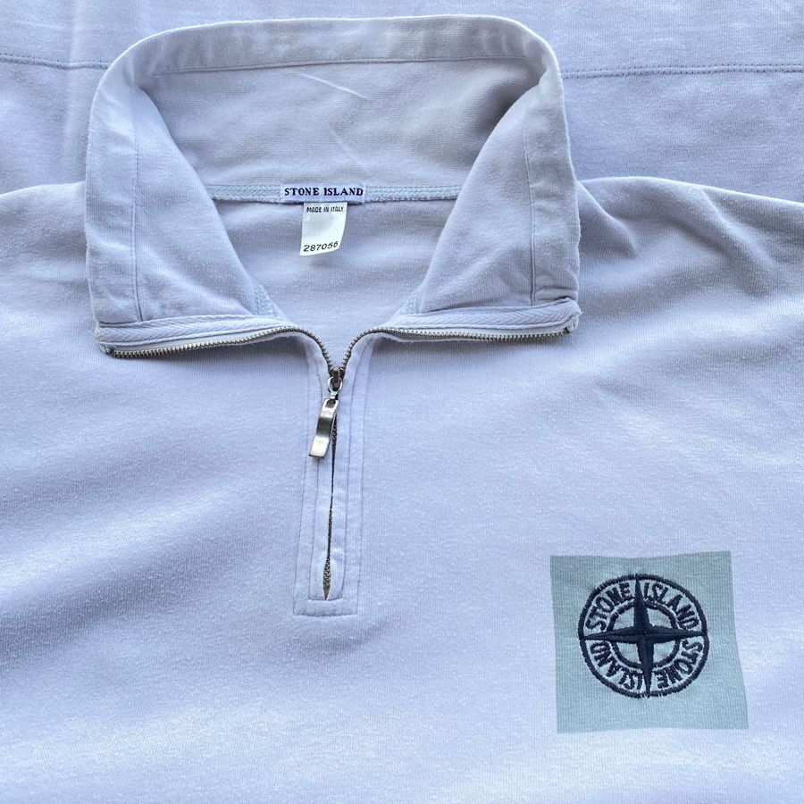 stone island compass logo tshirt 2001