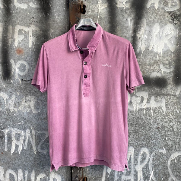 stone island purple polo shirt from 2010