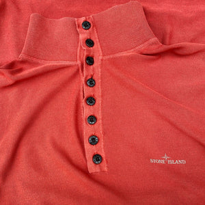 stone island ss 2004 longsleeve 8 button shirt