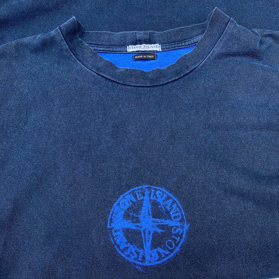 stone island pigment printed t-shirt from 2005