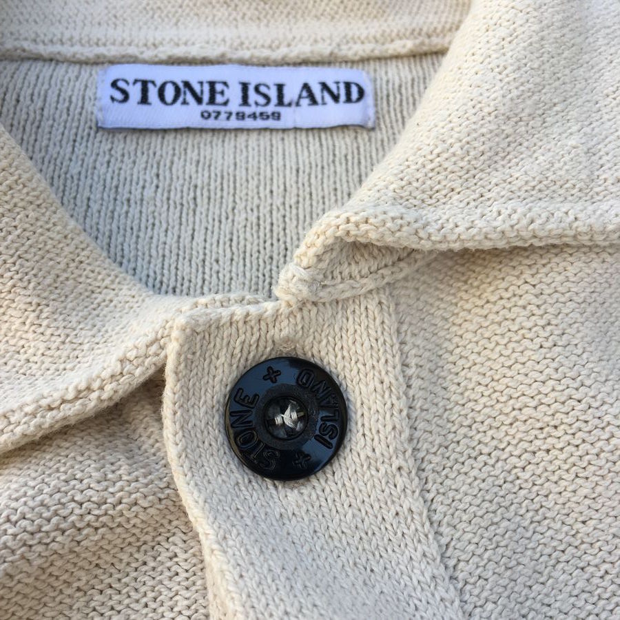 Stone Island SS 2006 Knit Polo Sweater (XL/XXL)
