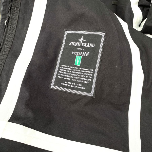 stone island ventile label