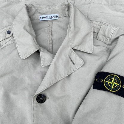 stone island trench coat in david material from 2009