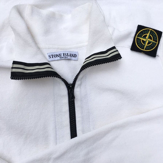 stone island ss 2009 shoulder badge sweater