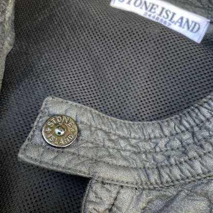 Stone Island SS '11 Laminated Webbing Biker Jacket (XS/S)