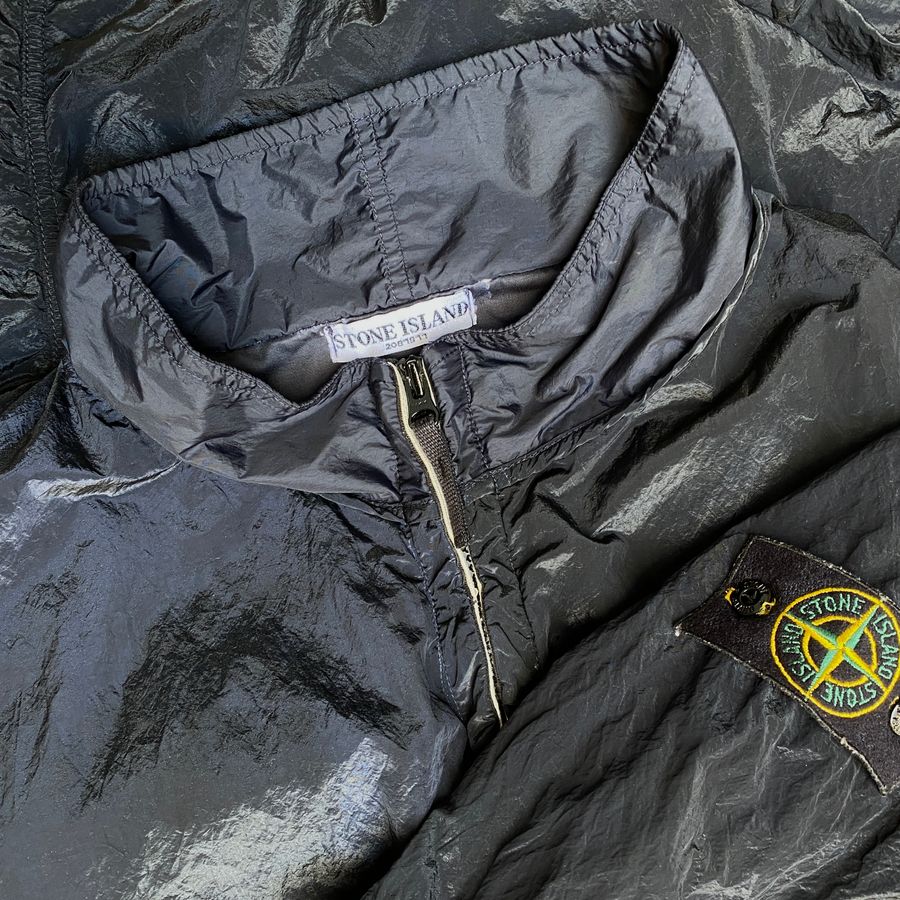 stone island nylon metal bomber jacket ss 2001 xxxl