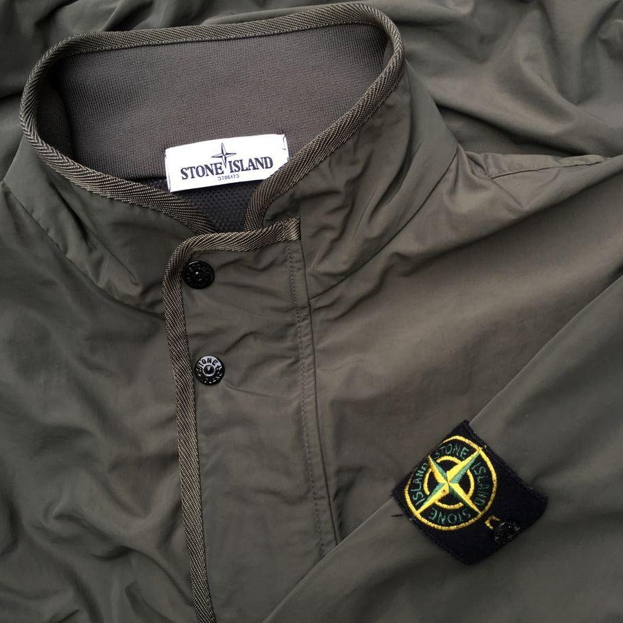 stone island ss 2013 micro reps bomber jacket in olive