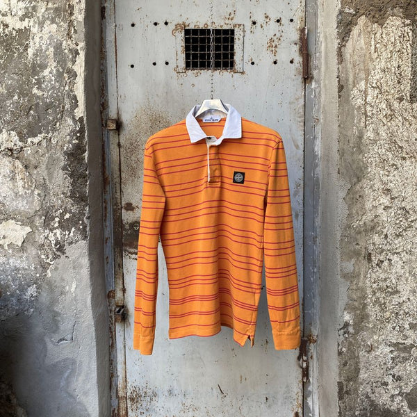 stone island striped polo shirt 2014