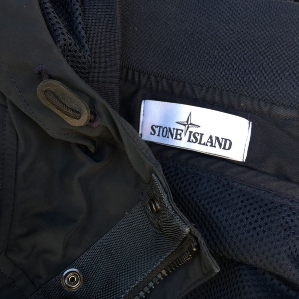 Stone Island SS 2015 Micro Reps Hooded Bomber Jacket (XS/S)