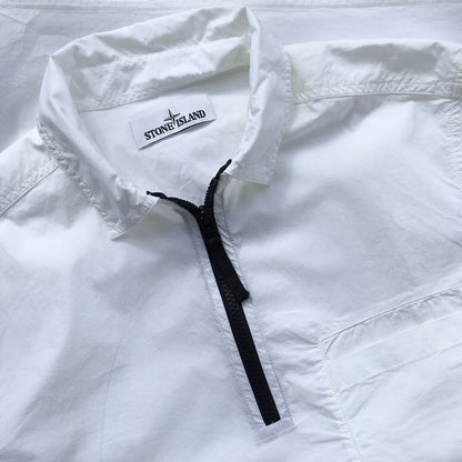 stone island tela paracadute stretch short sleeve shirt 2017