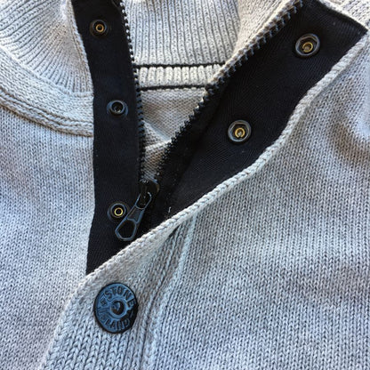 Stone Island SS Half Button Sweater (L/XL)