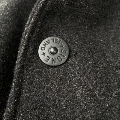 stone island matte finish button