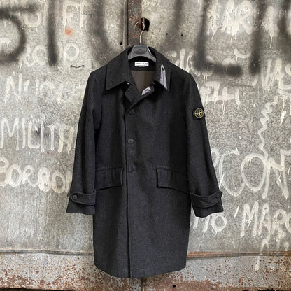 stone island aw 2001 2002 wool coat by paul harvey